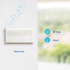 Heath Zenith White Plastic Wired Door Chime Kit