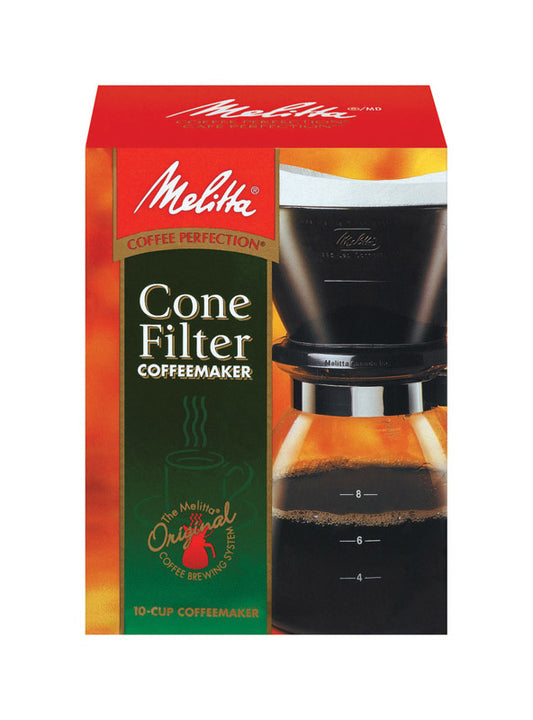 Melitta 10 cups Black Pour-Over Coffee Brewer