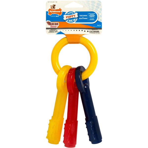 Llaves de dentición para cachorros Nylabone extra pequeñas