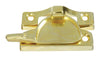 National Hardware Brass-Plated Yellow Die-Cast Zinc Sash Lock 1 pk