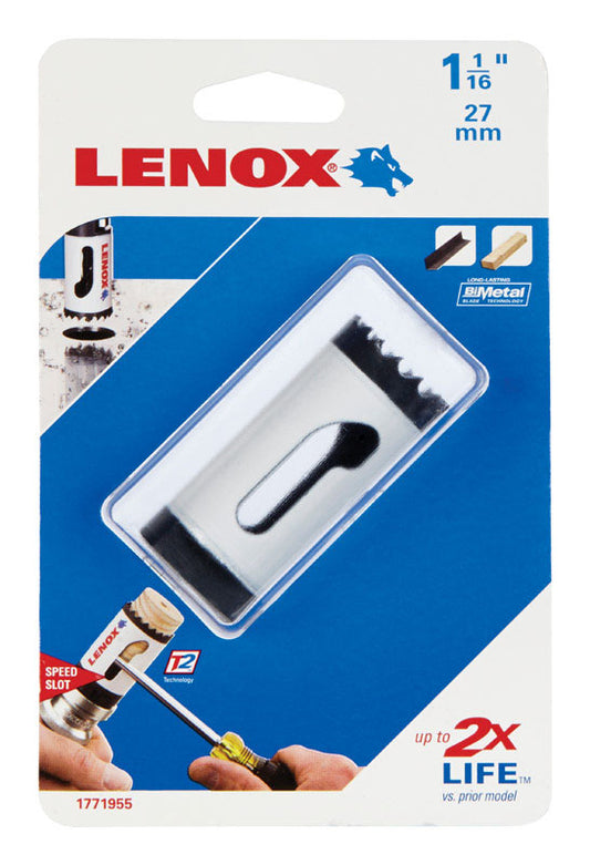 Lenox Speed Slot 1-1/16 in. Bi-Metal Hole Saw 1 pc
