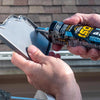 OSI GS121 White Synthetic Rubber Gutter and Seam Sealant 5 oz (Pack of 24).