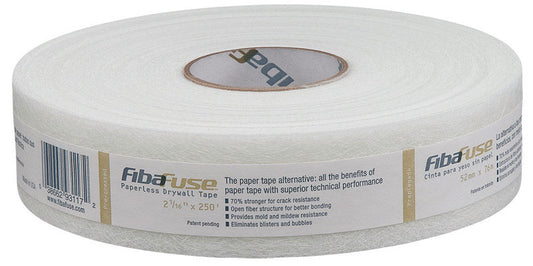 Adfors FibaFuse 250 ft. L X 2-1/16 in. W Fiberglass White Paperless Drywall Tape