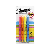 Sharpie Accent Neon Color Assorted Narrow Chisel Tip Highlighter 4 pk (Pack of 6)