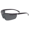 General Electric 01 Series Anti-Fog Impact-Resistant Safety Glasses Smoke Lens Black Frame 1 pk