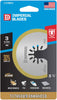 Imperial Blades One Fit 2-3/8 in. L High Speed Steel Segmented Round Oscillating Saw Blade 3 pk