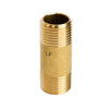 1/2 in. MPT X 1/2 in. D MPT Red Brass Nipple 2 in. L (Pack of 5)