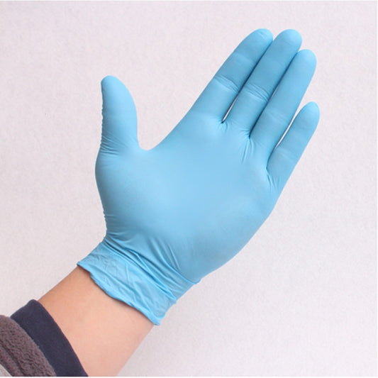 Tirol Nitrile Disposable Gloves Medium Blue Powder Free 100 pk