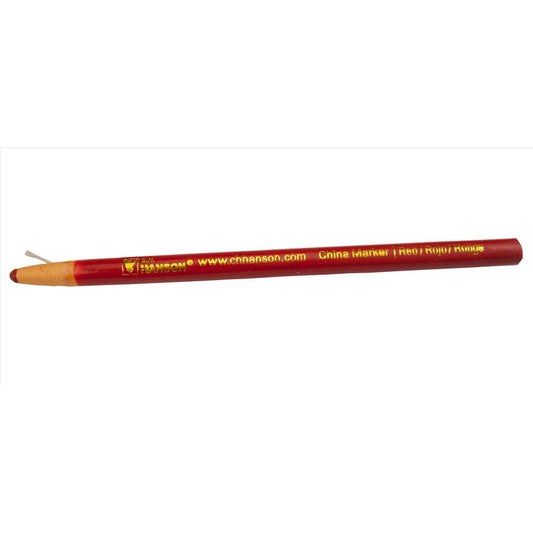 C.H. Hanson 6.8 in. L China Marker Red 1 pc (Pack of 12)