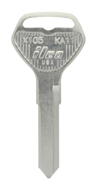 Hillman Traditional Key House/Office Universal Key Blank Double (Pack of 10).