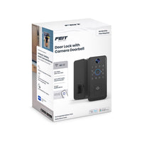 Feit Electric Matte Black Metal Bluetooth Keypad Entry Smart Lock