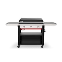 Weber Slate 30" Rust-Resistant 3 Burner Liquid Propane Outdoor Griddle Black