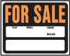 Hillman English Black Auto For Sale Sign 15 in. H X 19 in. W (Pack of 6)