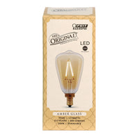 Feit ST15 E12 (Candelabra) Filament LED Bulb Amber Soft White 25 Watt Equivalence 1 pk