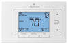 White Rodgers Heating and Cooling Push Buttons Programmable Thermostat