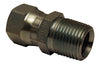 Apache Steel 1/2 in. D X 1/2 in. D Hydraulic Adapter 1 pk