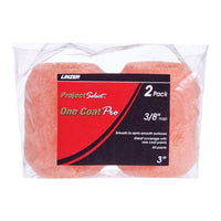 Linzer Project Selet One Coat Pro Polyester 3/8 in. x 3 in. W Regular Paint Roller Cover 2 pk (Pack of 12)