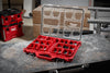Milwaukee  PACKOUT  19.7 in. L x 16.4 in. W x 2.5 in. H Interlocking Organizer  Impact-Resistant Poly