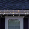 Celebrations Classic LED T5 Warm White 100 ct Icicle Christmas Lights 6 ft.