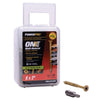 Hillman POWERPRO ONE No. 8 X 2 in. L Star Flat Head Multi-Material Screw 1 lb 121 pk