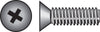 Hillman No. 6-32 X 1-1/4 in. L Phillips Flat Head Zinc-Plated Steel Machine Screws 100 pk