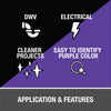 Oatey Handy Pack Clear/Purple Primer and Cement For PVC 8 oz