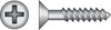 Hillman No. 8 X 3/4 in. L Phillips Black Phosphate Cabinet Screws 100 pk