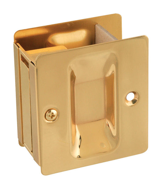 National Hardware Solid Brass Pocket Door Pull 2 pk