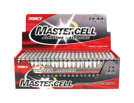 Dorcy Mastercell AA Alkaline Batteries 24 pk