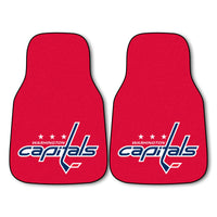 NHL - Washington Capitals Carpet Car Mat Set - 2 Pieces