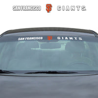 MLB - San Francisco Giants Sun Stripe Windshield Decal 3.25 in. x 34 in.