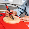 Weller Corded 25 W 120 V Black Wood Burning Iron Kit
