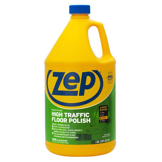 Zep Professional Strength High Gloss High Traffic Floor Finish Liquid 1 gal. (Pack of 4)