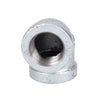 B & K Products Galvanized Malleable Iron 90 Deg. Equal Elbow 1/2 x 1/2 FPT Dia. in. (Pack of 5)