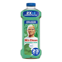Mr. Clean Meadows and Rain Scent Concentrated All Purpose Cleaner Liquid 23 oz (Pack of 9)