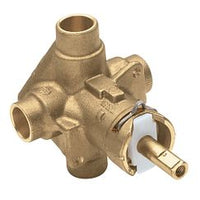 Includes bulk pack Posi-Temp(R) 1/2" CC connection pressure balancing