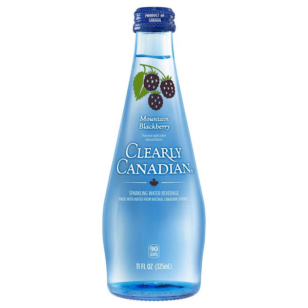 Clearly Canadian Black Berry Sparkling Spring Water 11 oz 1 pk (Pack of 12)