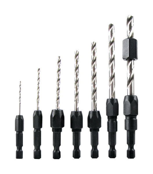 Juego de adaptadores para taladro de 1/4 pulg. Make it Snappy, 7 piezas