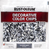 Rust-Oleum  Glacier Gray  Decorative Color Chips  1 lb.