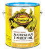 Cabot Transparent 19400 Neutral Oil-Based Natural Oil/Waterborne Hybrid Australian Timber Oil 1 gal. (Pack of 4)