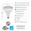 FEIT Electric BR40 E26 (Medium) LED Bulb Soft White 65 Watt Equivalence
