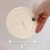 Danco 5 in. White Rubber Sink Stopper