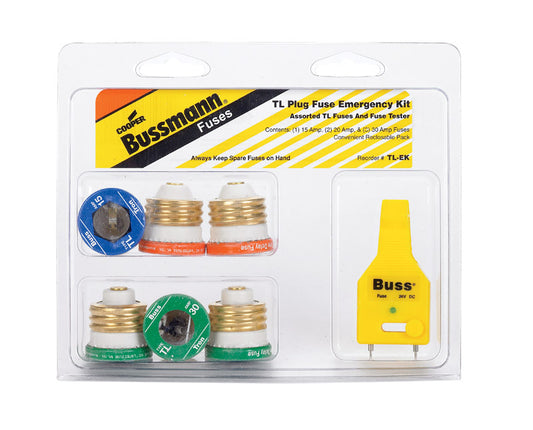 Bussmann Plug Fuse Kit 7 pk