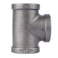 BK Products 3/4 in. FPT x 3/4 in. Dia. FPT Black Malleable Iron Tee (Pack of 5)