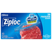 Ziploc Freezer Bag 38 pk Clear (Pack of 9)