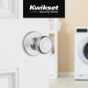 Kwikset Tylo Satin Chrome Passage Door Knob Right or Left Handed
