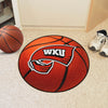 Western Kentucky University Basketball Rug - 27in. Diameter