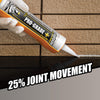 Titebond Pro-Grade Plus White Siliconized Acrylic Multipurpose Caulk 10.1 oz -Pack of 12