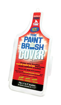 Likwid Concepts 3 in. W X 9.25 in. L Clear Plastic Paint Brush Cover - Deal of The Week