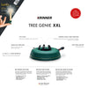 Krinner Tree Genie XXL Green Metal 12 in. H Christmas Tree Stand